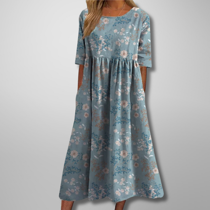 Marisa | Classic Embroidered Dress