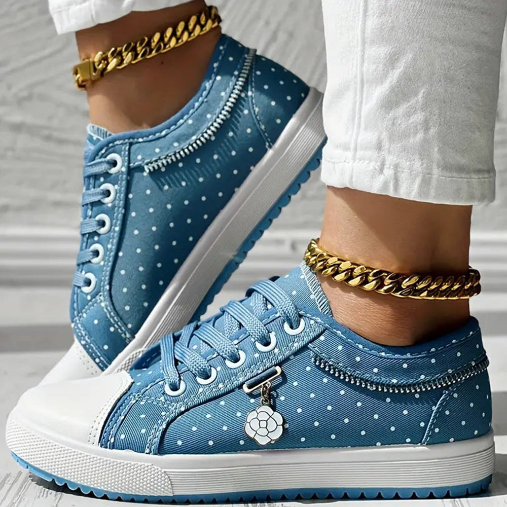 Zara | Trendy Lace-Up Sneakers