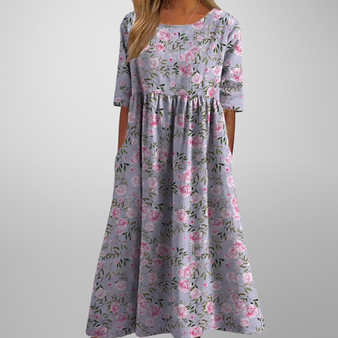 Marisa | Classic Embroidered Dress