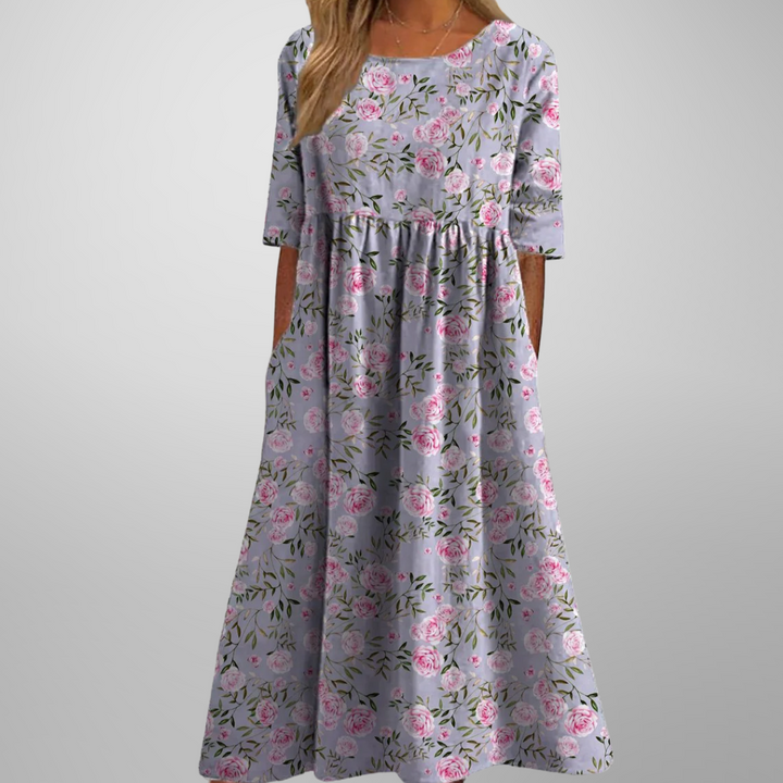 Marisa | Classic Embroidered Dress
