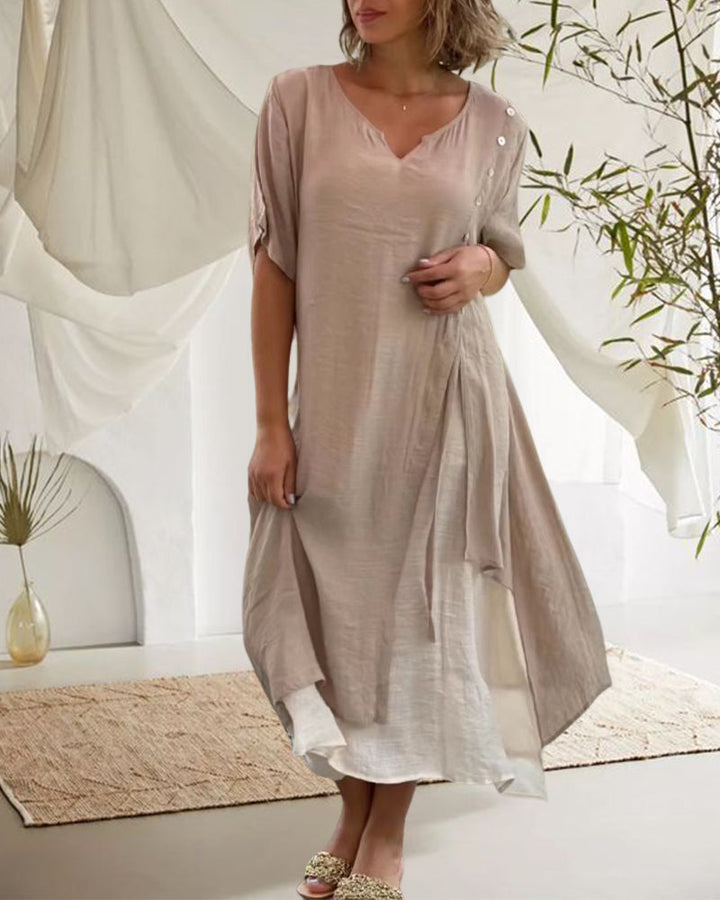 Nicole | Short Sleeve  Dress