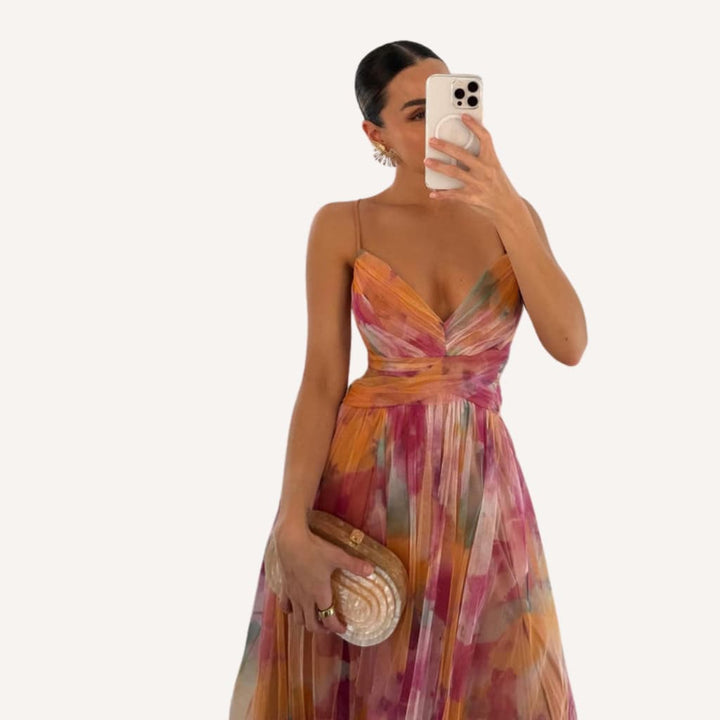 Valeria | Floral Maxi Dress