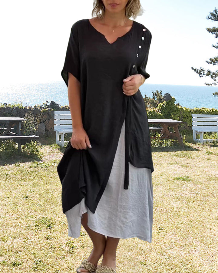 Nicole | Short Sleeve  Dress