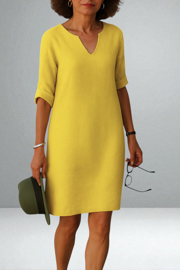 Mary V-Neck Dress
