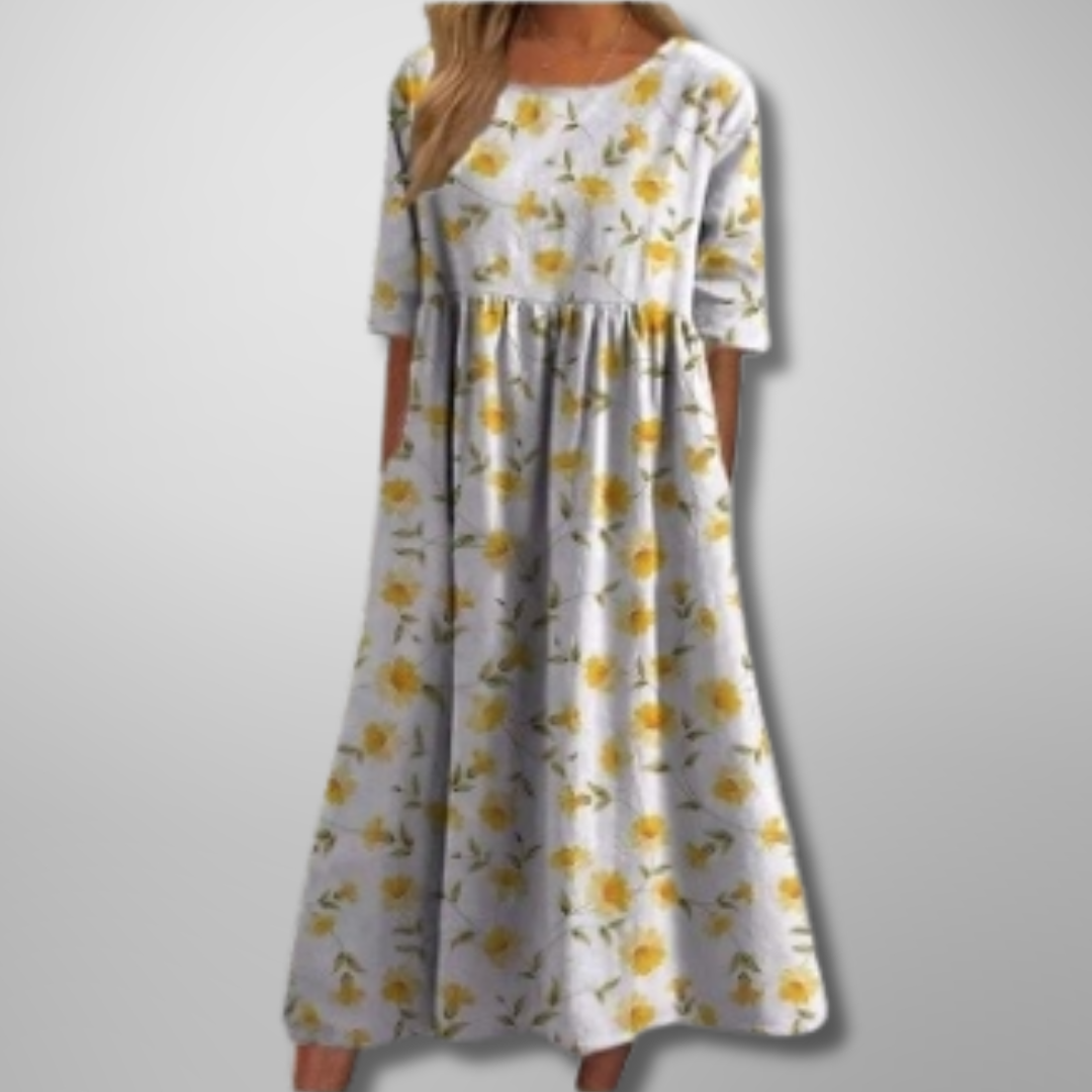 Marisa | Classic Embroidered Dress