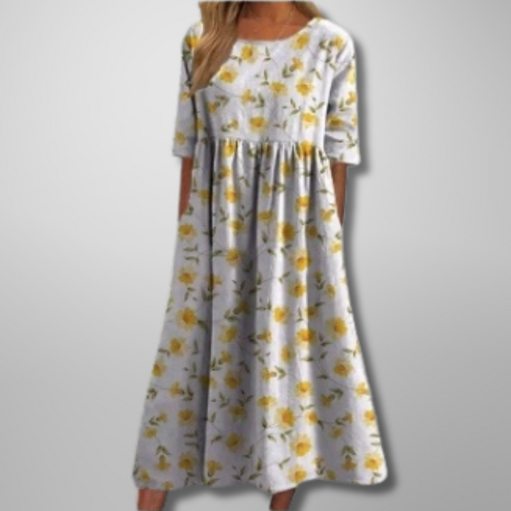 Marisa | Classic Embroidered Dress