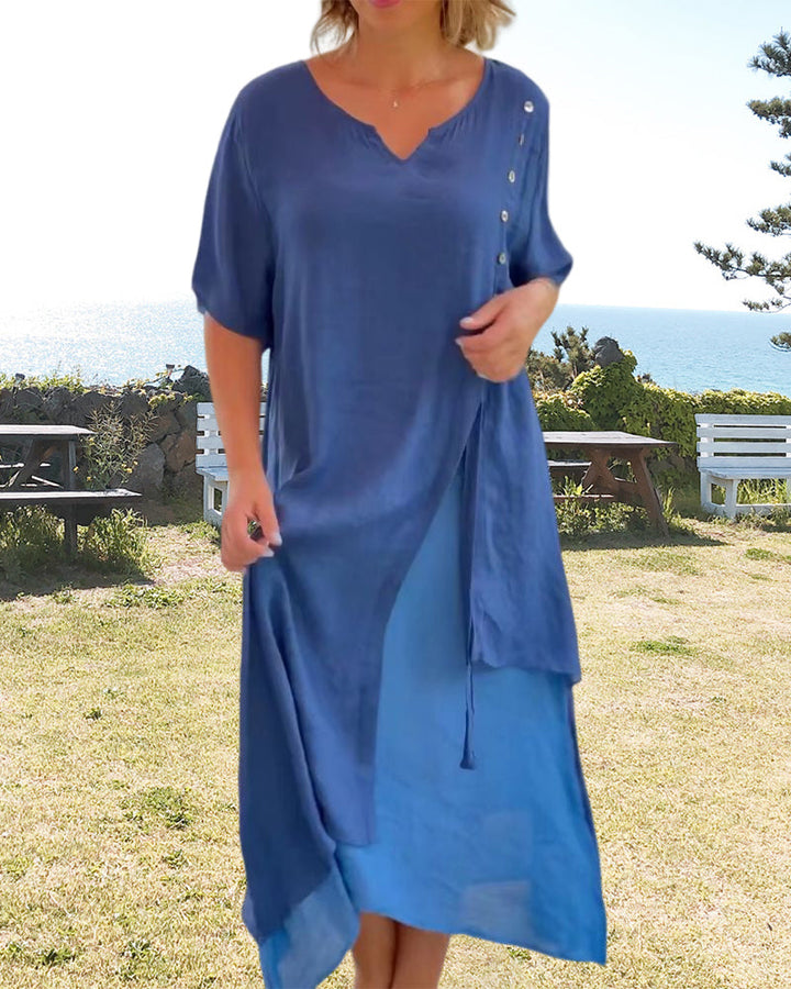 Nicole | Short Sleeve  Dress