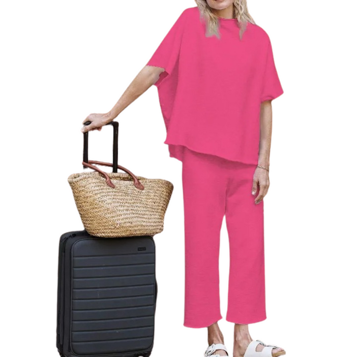 Odelia Batwing Sleeve Comfort Set