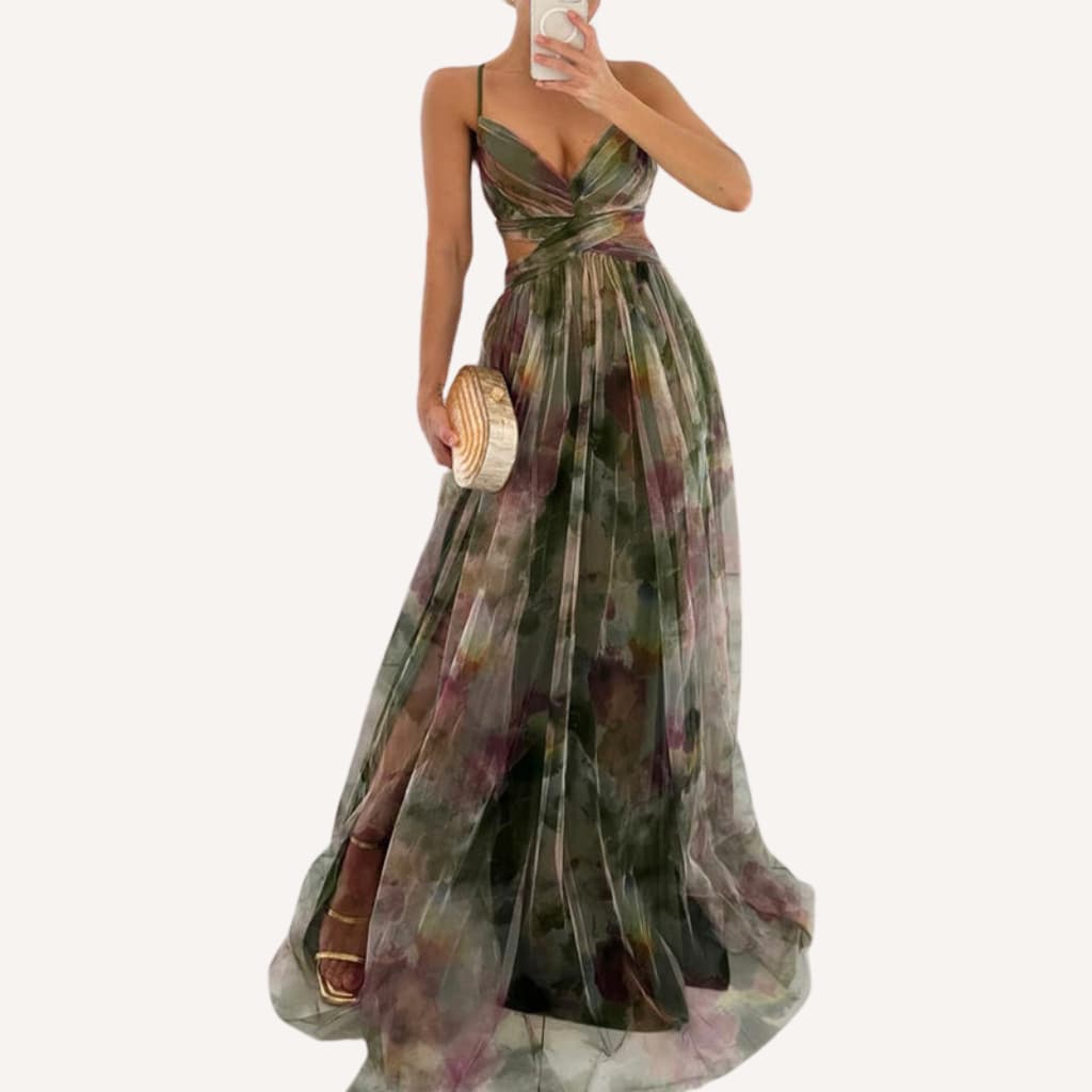 Valeria | Floral Maxi Dress