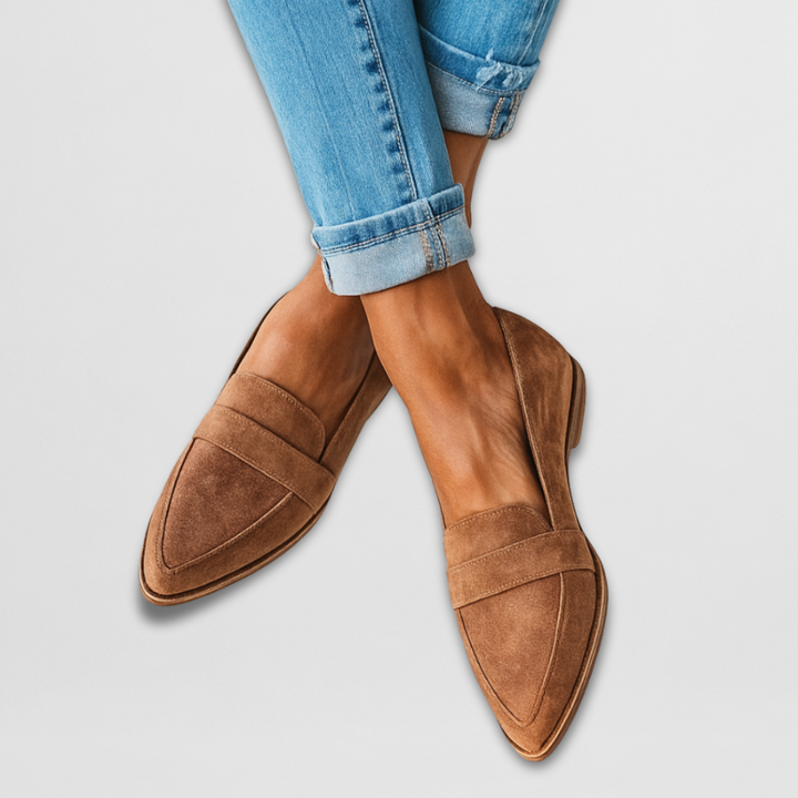 Margot Suede Moccasins