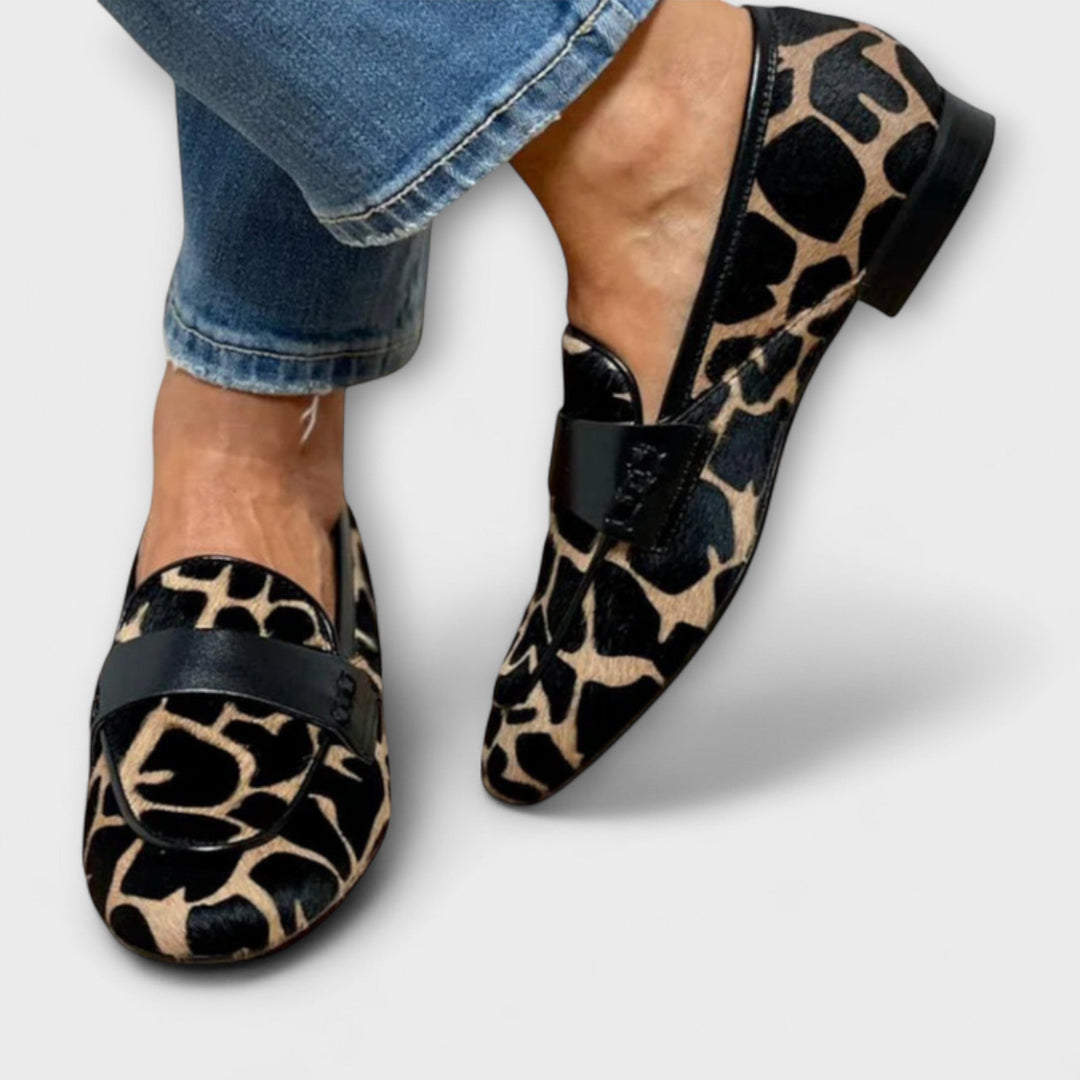 Livia |  Leopard Moccasins