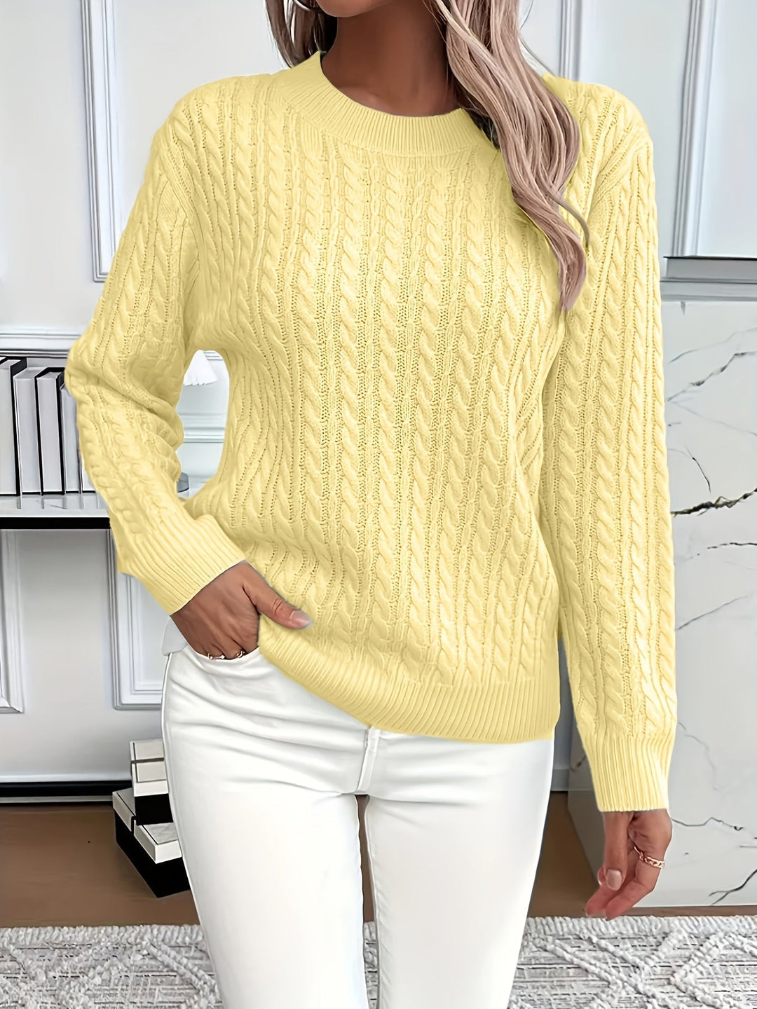 Lilian | Cable-Knit Jumper