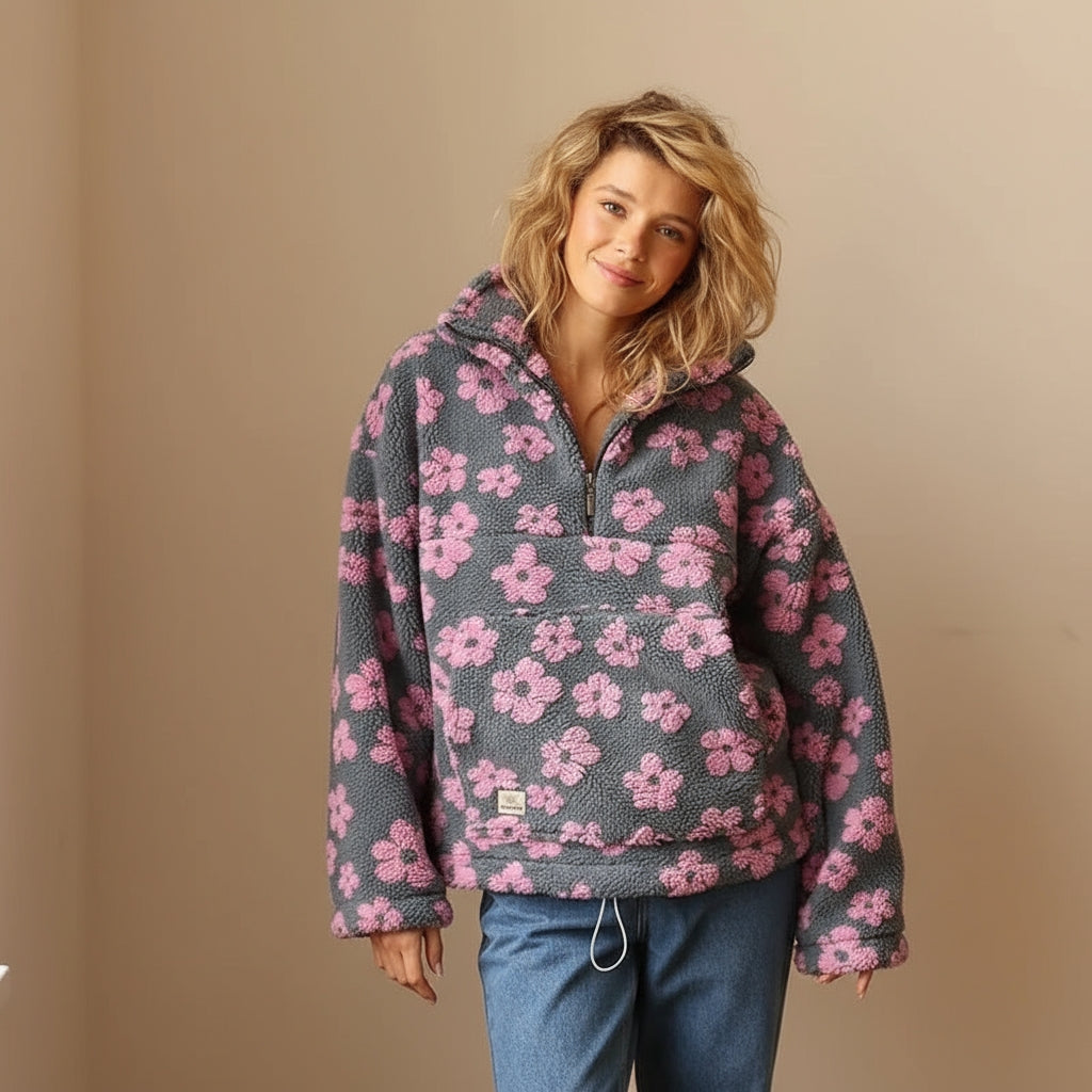 Emilia | Bloom Fleece Hoodie