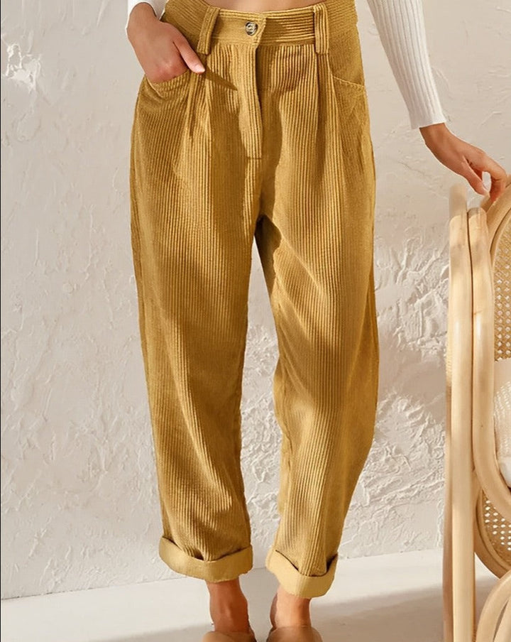 Aurora | Stylish Corduroy Trousers