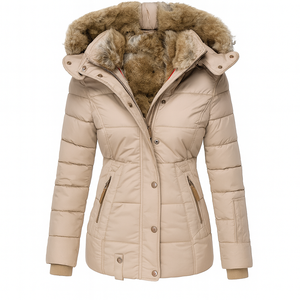 Annelie | Luxury Fur Hooded Jacket