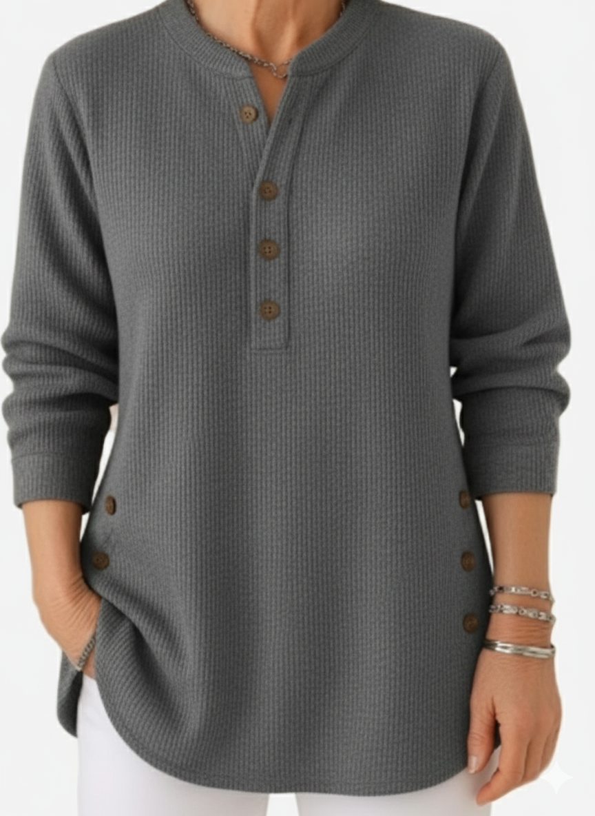 Eveline | Everyday Long Sleeve Knit Sweater