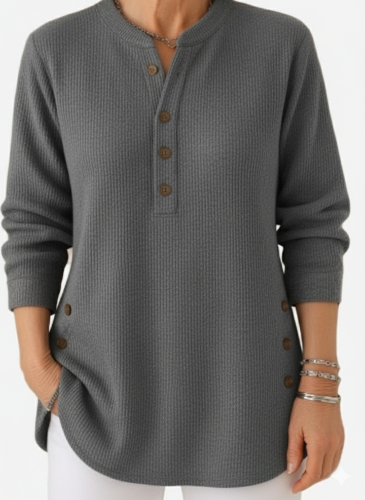 Eveline | Everyday Long Sleeve Knit Sweater