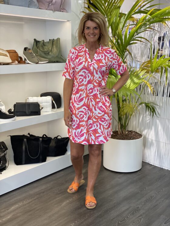 Angela | Colourful Dress