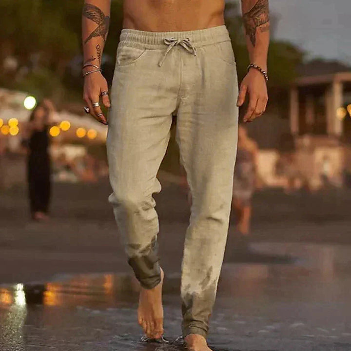 Trevor  Slim-Fit Casual Trousers