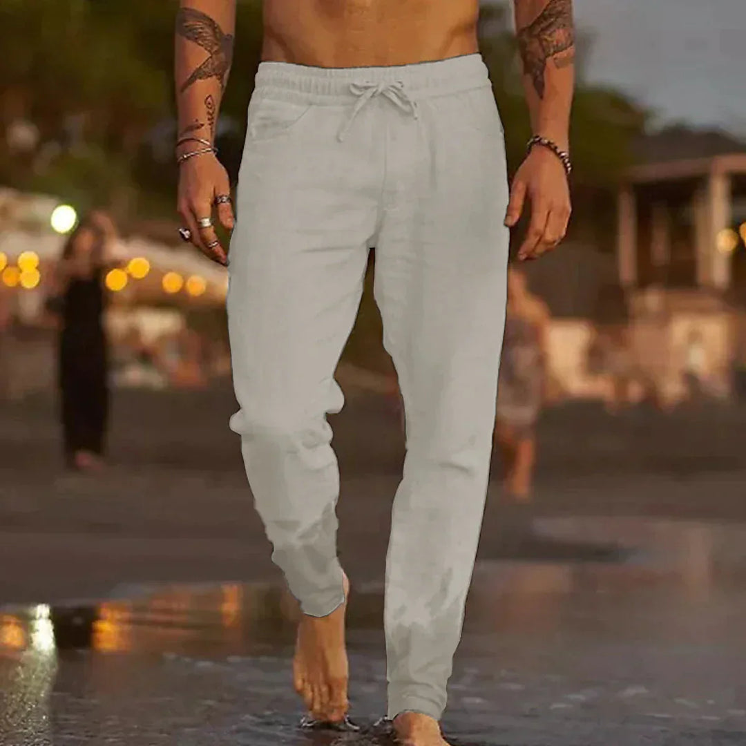 Trevor  Slim-Fit Casual Trousers