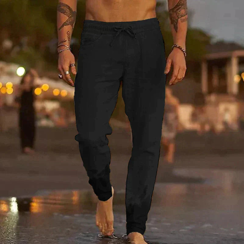 Trevor  Slim-Fit Casual Trousers