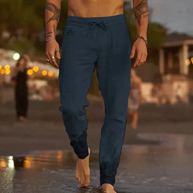 Trevor  Slim-Fit Casual Trousers
