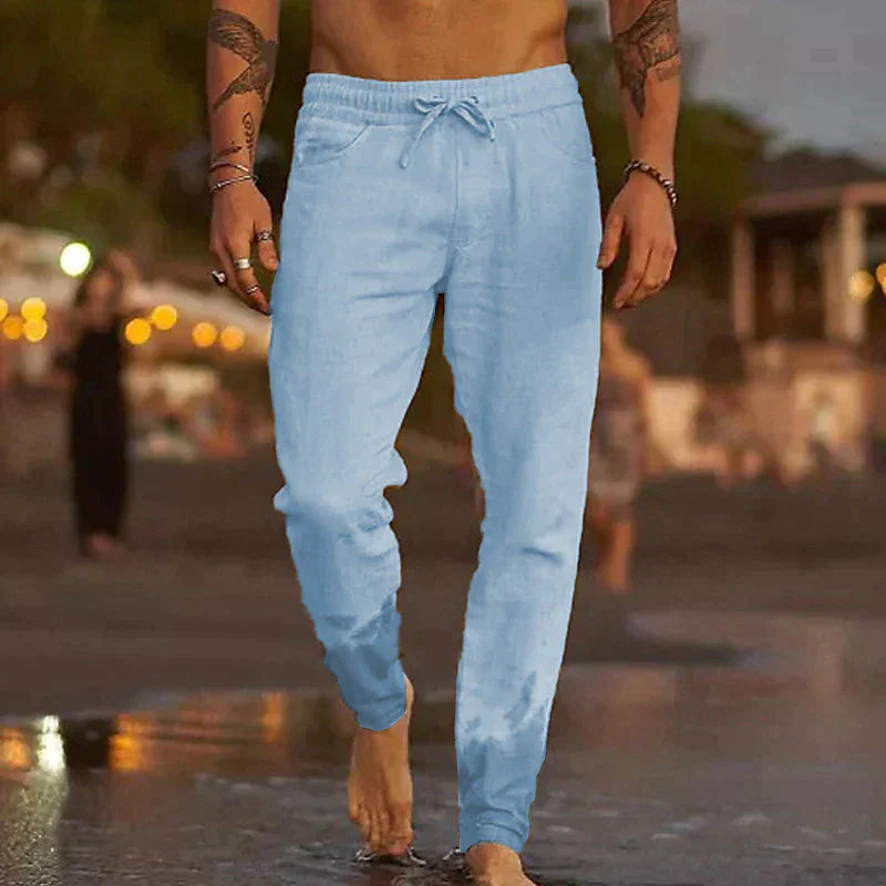 Trevor  Slim-Fit Casual Trousers