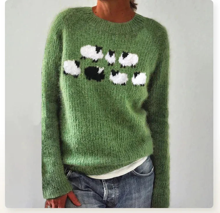 Alia | Retro Autumn Sweater