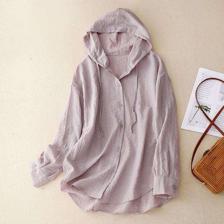 Avenia | Linen Hoodie