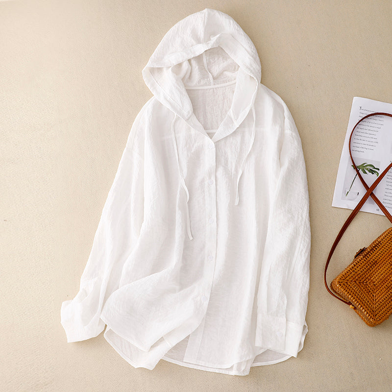 Avenia | Linen Hoodie