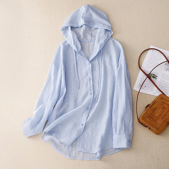 Avenia | Linen Hoodie