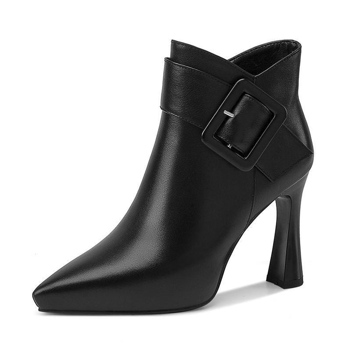 Vivien | High-Heel Leather Boots
