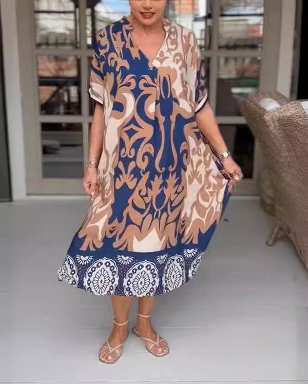Nola Timeless Printed Dress
