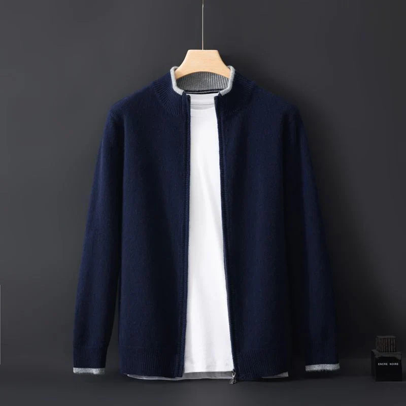 Leandro | Cashmere Zip Jacket