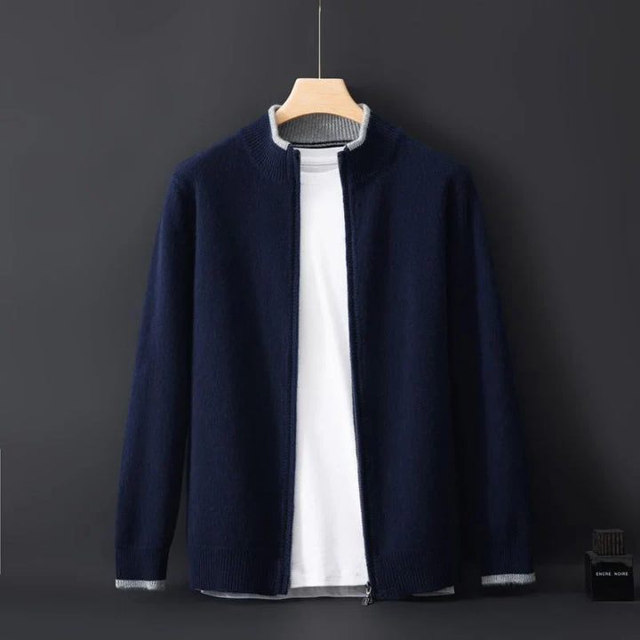 Leandro | Cashmere Zip Jacket