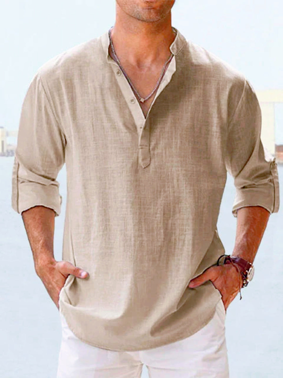 Noah | Casual linen shirt