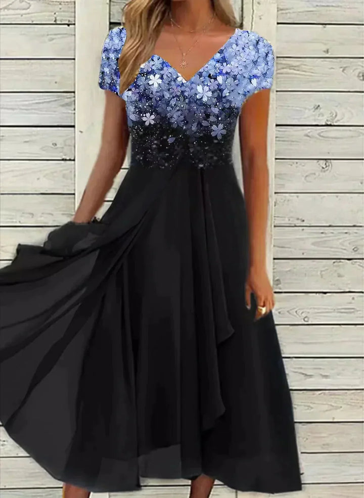 Venola Elegant Midi Dress