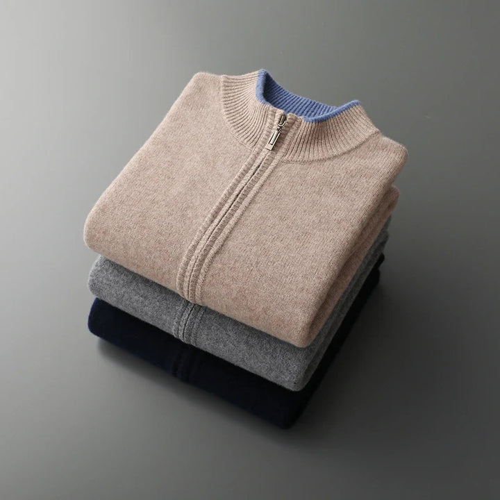 Leandro | Cashmere Zip Jacket