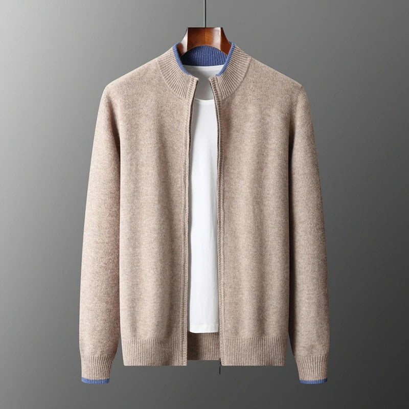 Leandro | Cashmere Zip Jacket