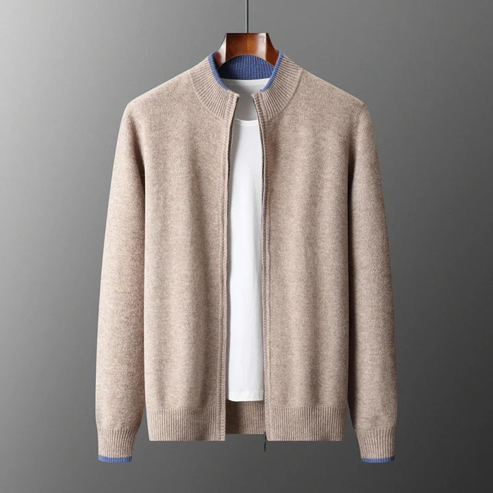 Leandro | Cashmere Zip Jacket