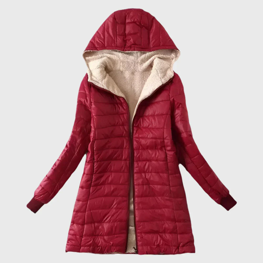 Sara | Cozy Hooded Puffer Coat