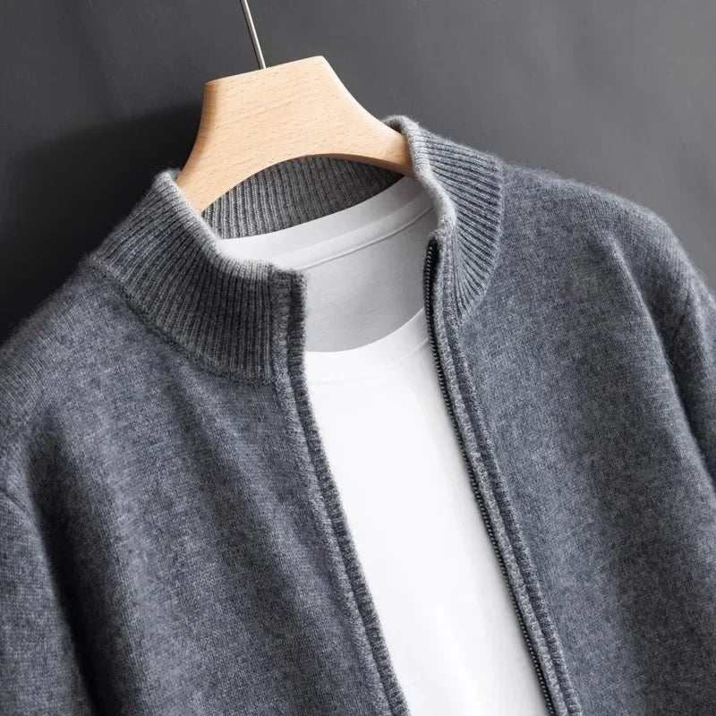 Leandro | Cashmere Zip Jacket