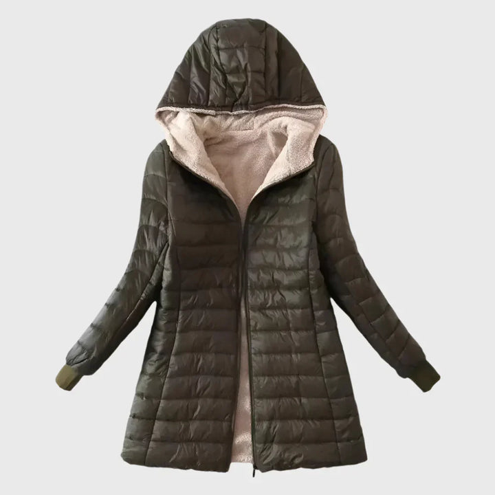 Sara | Cozy Hooded Puffer Coat