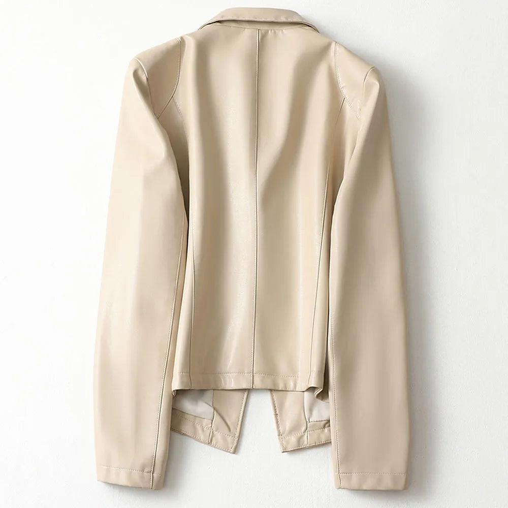 Beth | Tailored Lambskin Blazer