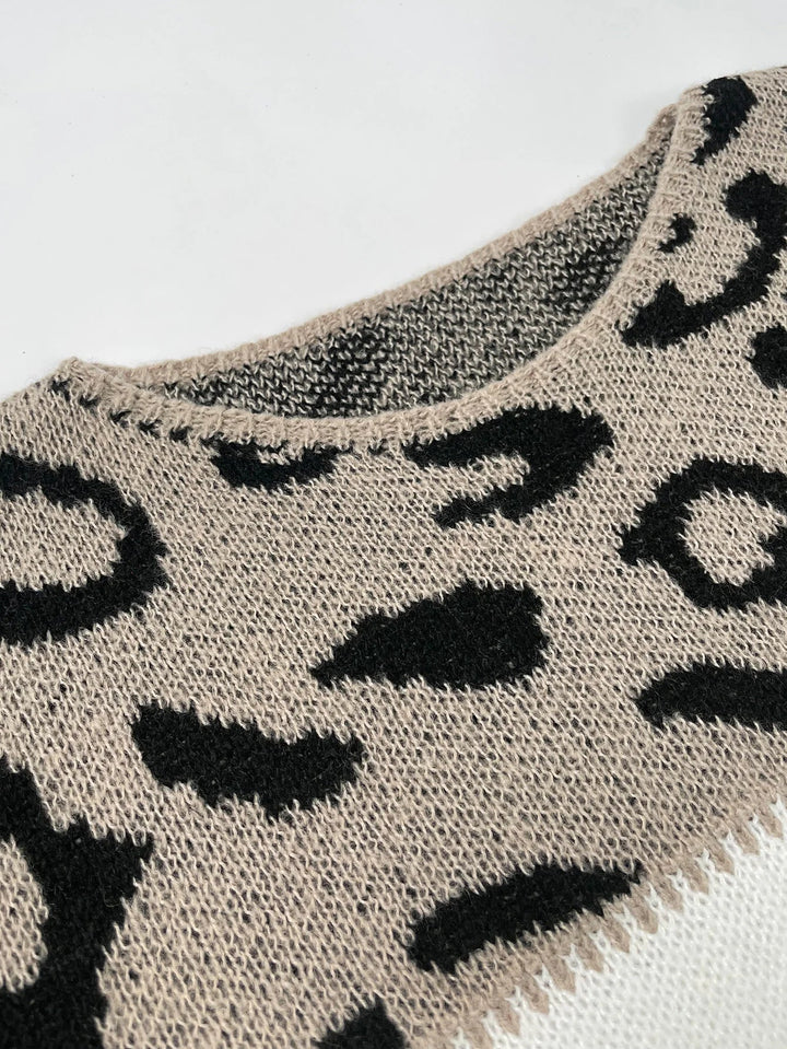 Ayla |  Leopard print sweater