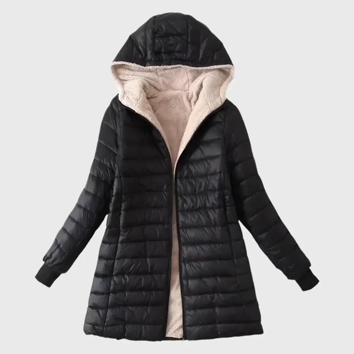 Sara | Cozy Hooded Puffer Coat