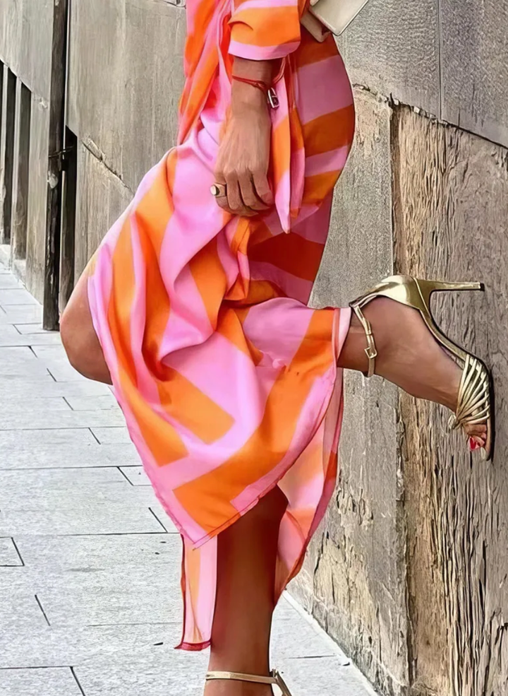Selena | Printed Wrap Dress