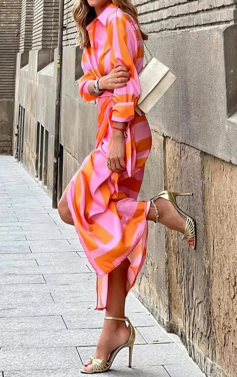 Selena | Printed Wrap Dress
