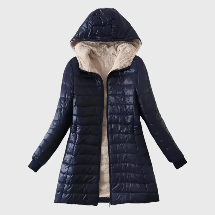 Sara | Cozy Hooded Puffer Coat