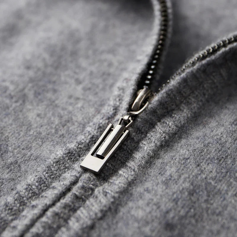 Leandro | Cashmere Zip Jacket